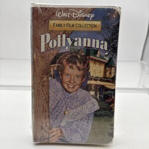 Sealed Walt Disney Family Film Collection Pollyanna Clam Shell Case 1997 VHS
